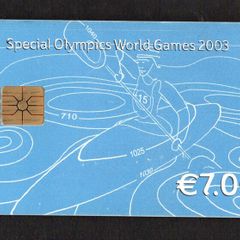 2003 Ireland EUR7 Special Olympics (Gemplus GEM1) Call Card Used
