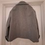 Grey Oversized Double Breasted Coat - Size S Image 4