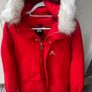 Jacket Money red jacket coat with removable fur/hood Image 2