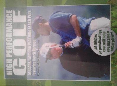 Golf lesson dvd and a general book