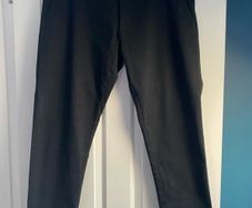 Black Mens Chino Trousers W38/L29