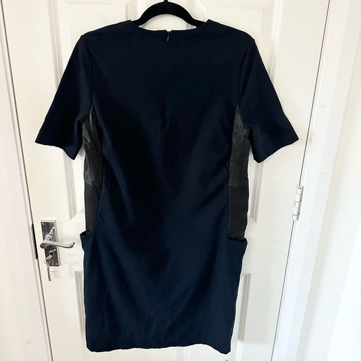 COS Dress with Leather Panels