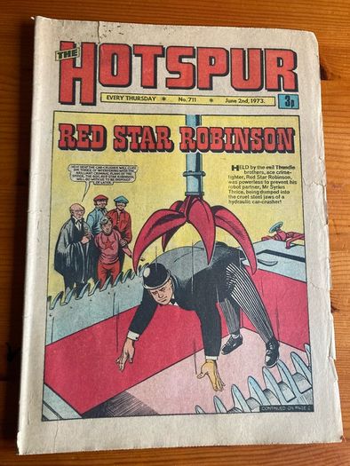 Comics: 'The Hotspur' 1973 (17 numbers)
