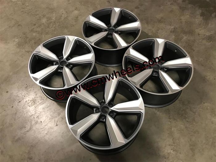 18 19 20" Inch Audi RS4 / RS5 Style Alloy wheels A4 A5 A6 A7 A8 Q3 Q5 Q7 Q8 5x112 Caddy Van Golf Seat Leon  skoda superb octavia