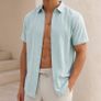 asos design short sleeve shirt Image 3