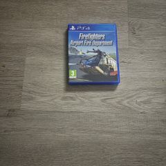 Firefighters Airport fire Department ps4 Game