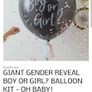 Baby gender reveal balloon Image 4