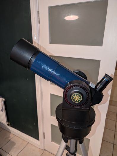 Mead ETX-70AT Computer controlled Refracting Telescope + Astrophotography setup