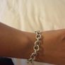 Tiffany & Co. Style 925 Silver Heart Charm Bracelet Image 8