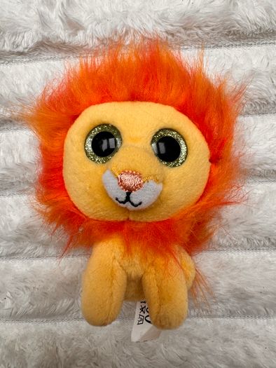 Bushy Teenie Beanie Boos Lion McDonalds 2017 approx. 8 cm. Used Please see photos