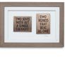 Framed Romantic Wild Goose Wall Hanging Image 2