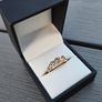 9ct Yellow Gold Celtic Style Band Image 4