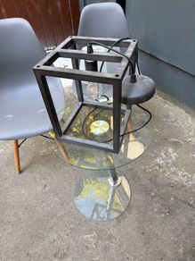 Black square metal Pendant lamp shades