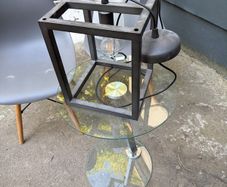 Black square metal Pendant lamp shades