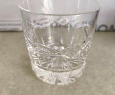 Just One Single Waterford Crystal Dolmen Old Fashioned Rocks Glasses; Waterford  Mark  in excellent condition with no chips .