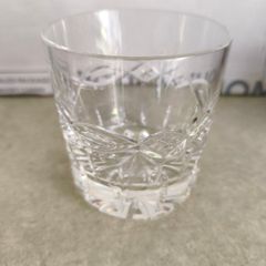 Just One Single Waterford Crystal Dolmen Old Fashioned Rocks Glasses; Waterford  Mark  in excellent condition with no chips .