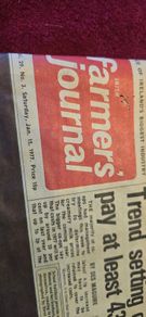 Farmers Journal 1977 48 pages of Nostalgia Vintage Antique Newspaper