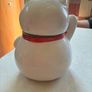 Lucky Cat Ceramic Cookie Jar with Lid Image 6