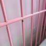Kids extendable pink bed with mattress Image 3