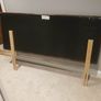 headboard 5ft brown leather Image 2