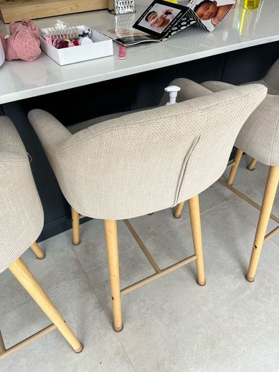 Four bar stools in good condition