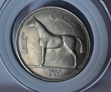 Mule Half crown 1961 error coin Scarce in this Grade