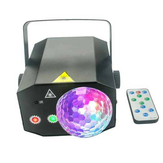 RGB Magic Disco Led Ball Laser Projector Party Light Music Stage Lighting for DJ Bar Club Home