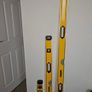 DeWALT Box Beam Spirit Level 4 Piece Set (250mm, 600mm, 1200mm, 1800mm) Image 5