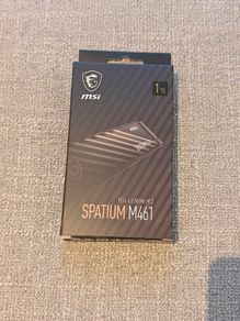 New 1TB MSI Nvme M.2 Spatium M461 Ssd