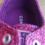 Converse Chuck Taylor All Star Low Violet Pink Glitter Sneakers - Junior US 5.5 / UK 5 / EUR 38 Image 10