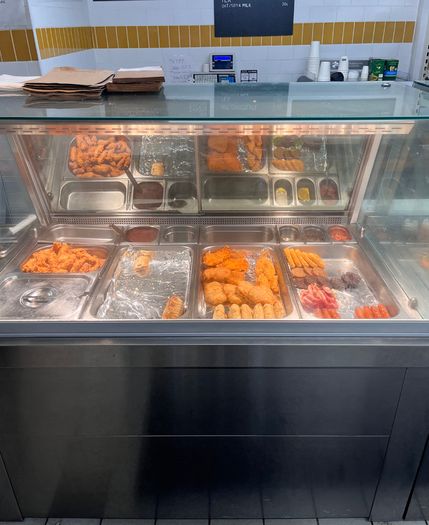 Hot Deli Counter / Heated Food Display Commercial