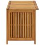 Garden Storage Box 90x50x106 cm Solid Acacia Wood Image 2