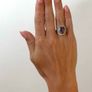 Amethyst and Diamond Ring Image 5