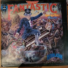 Elton John, Captain Fantastic and the Brown Dirt Cowboy 1975, UK, DJM Records DJLPX 1