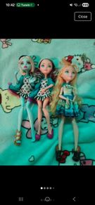 monster high and ever after high lot