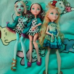 monster high and ever after high lot