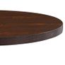 Bistro Table Dark Brown 80 cm MDF Image 4