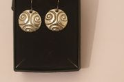 Reaction by Darling &amp; Greer Celtic Design Pewter Earrings New In Box CAN POST