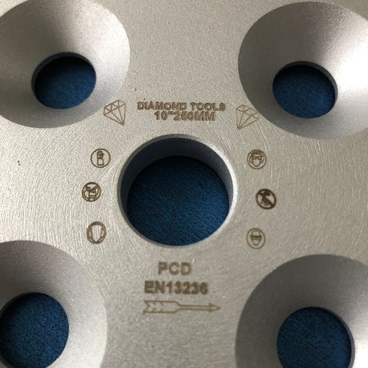 250mm, 10" PCD Diamond grinding disc, wheel