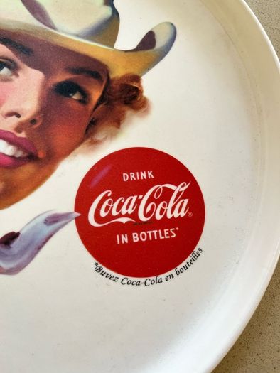 Coca Cola French Tray Rare
