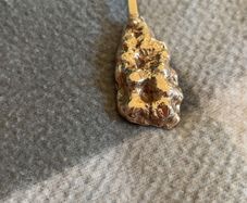 Gold Nugget Pendant 9crt