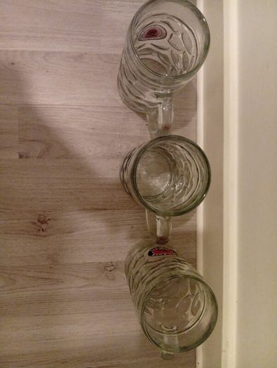 Original Erdinger Weissbrau 1litre Beer Glasses