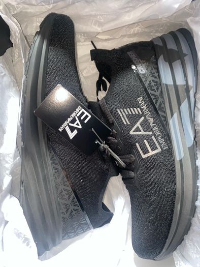 Emporio armani crusher trainers shoes size 44 brand new