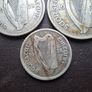 1928 Irish Free State. Set of 3 Silver Coins: Half Crown&Florin&Shilling Image 6
