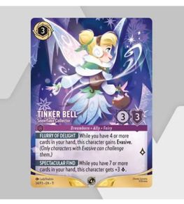 Lorcana holo promo card