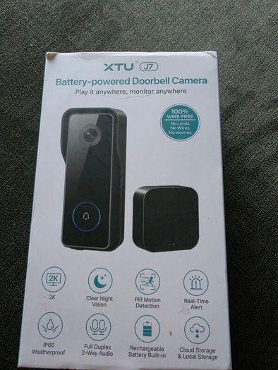XTU J7 Doorbell camera