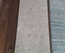 Marble hearth