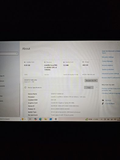 Dell Inspiron 11 (P20T / 3000 Series) 2-in-1 Touchscreen Laptop | 8GB RAM | 512GB HDD | Win 10