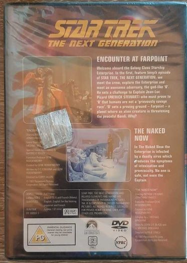 Star Trek The Next Generation Collector's Edition TNG 1 DVD (Factory Sealed)