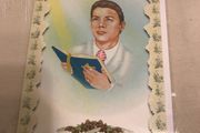 Confirmation card for boy